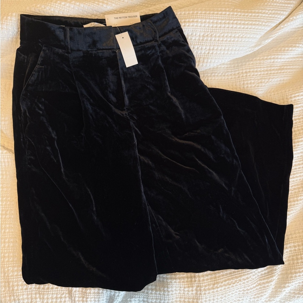 LOFT Peyton Velvet Trousers